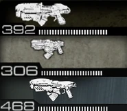Comparación de los iconos HUD de la Hammerburst.