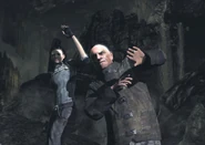 Chaps y su grupo siendo encontrados por Delta-Uno