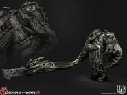 Modelo 3D de un Gunker