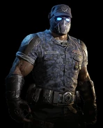 DrillClay.png (772 KB) Clayton, 39 A.E., as Drill Instructor of the Coalition of Ordered Governments Military Academy.