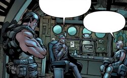 Michaelson talking with Anya and Marcus.