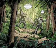 Dom y Marcus, antes de ser emboscados.