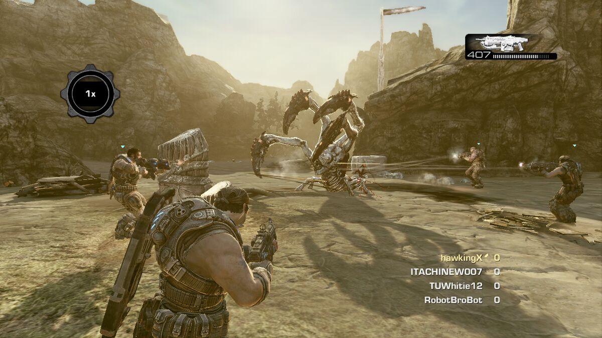 Gears of War 3 getting 4-player campaign co-op