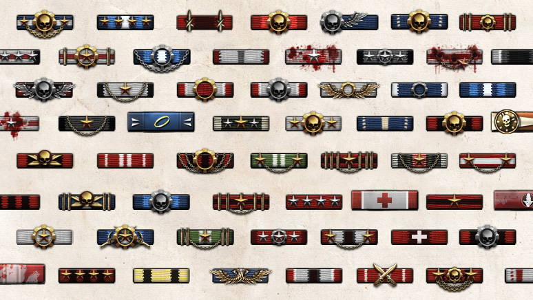 gears of war 3 medals gears of war 3 medals