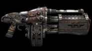 El Lanzagranadas Triple en Gears of War.
