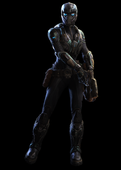 Gears of War 3 - Multiplayer Characters Legacy: Onyx Guard Male 