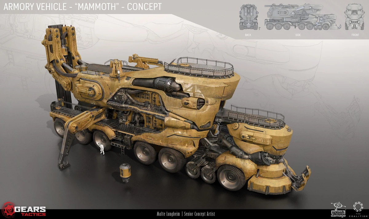 Mammoth Gears of War Wiki Fandom