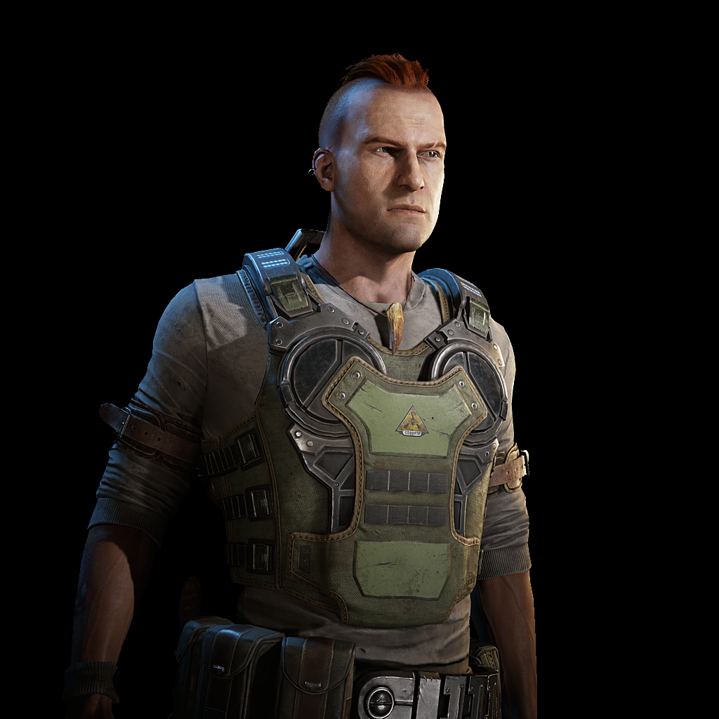 Gears 5 - Multiplayer Characters: Hivebuster Marcus 