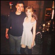 Bella-thorne-grey-dress-with-a-male-pal