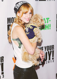 Bella-thorne-with-her-adorable-puppy-kingstone-atevent