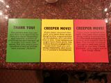 Creeper Move cards