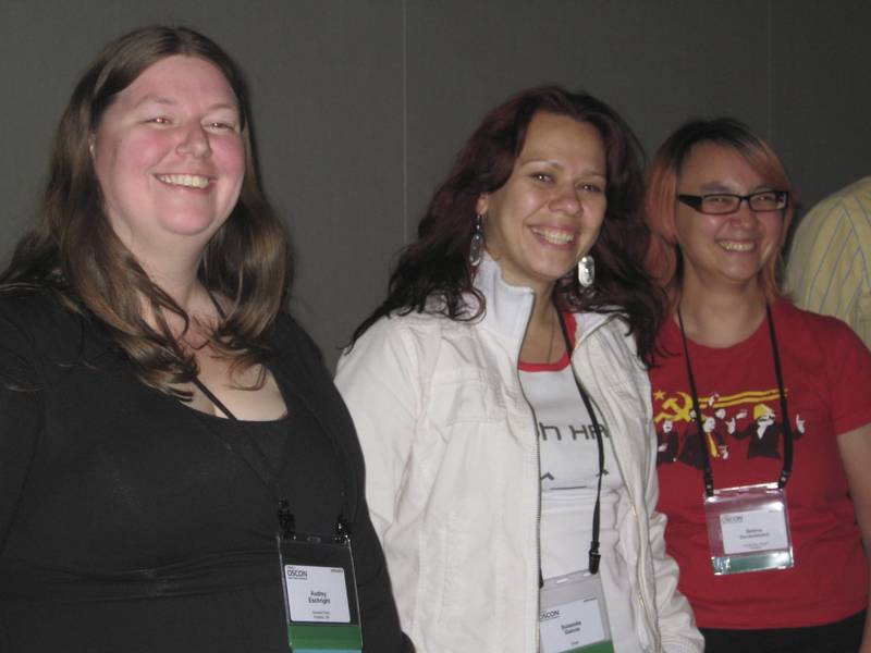 Women at OSCON 2008