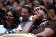 Women attendees Wikimania 2013