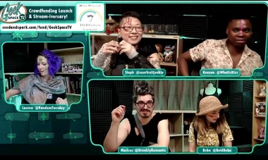 1 Year Streamiversary and Crowdfunding Launch | Geek Space TV Wiki | Fandom