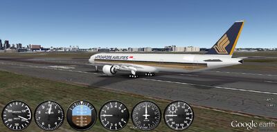 Boeing 777-300ER, GEFS Online Free Flight Simulator Wiki