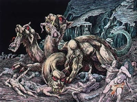 Cerberus' Illustration
