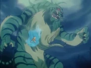Yōkai Aura Freeze in the 1996 anime.