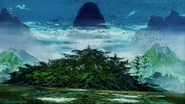 Baruru Island.png (1.83 MB) Baruru Island in the opening sequence of the 1996 film.