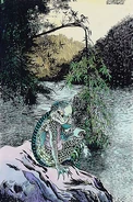 Nagasaki's Suiko's illustration by Shigeru Mizuki.
