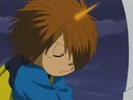 Kitarō using his Yōkai Antenna in the 5th anime