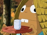 Yobuko forced to serve Nezumi-Otoko's tea (Ep. 95)