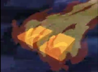 Geta infused with Wanyūdō's power.