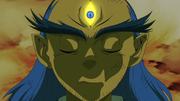 Aobozu Using His Third Eye