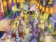 A different individual in the first opening.