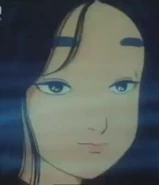 Iwako in a dream sequence in the 1985 anime.