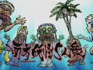 The South Asian Yokai Five in the 2007 anime.