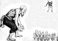 Illustration of Chinese Umibōzu.