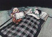 Illustration of Makura-Gaeshi by .