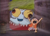 Ōkamuro in Yōkai Art Book