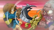  fighting against Makura-Gaeshi in the 2007 anime adaptation.