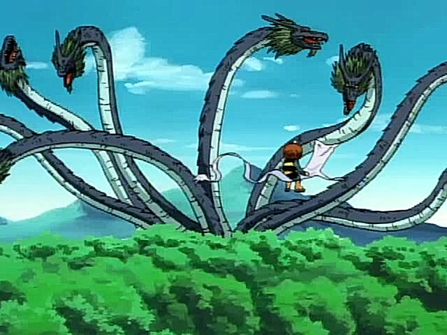 Yamata No Orochi 8-headed Snake TABLETOP SCALE D&D TTRPG