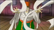 Qi07's Mummy Based Attack.png (660 KB) Qi performing mummy-based Cloth Magic in the 2007 anime.