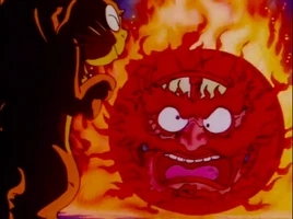 Hi-Daruma Akuma-kun