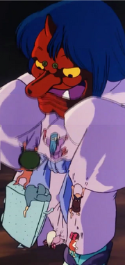 Hata-Onryō's appearance in the 1985 anime adaptation.