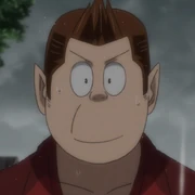 Kasa-Bake's human form in the 2018 anime.