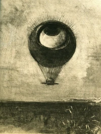 "Eye Balloon" by Odilon Redon