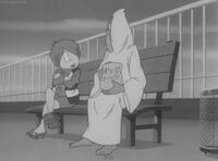 "A Yokai is doing it for a laugh. That's why the police will never catch the culprit, no matter how hard they try" (episode #12)