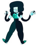 Ooh, look at me, I'm Garnet! I'm so cool and stoic with my fusion!