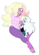 Ice and Rainbow Quartz fusing.