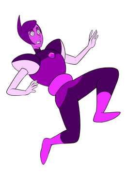 Violet diamonds top