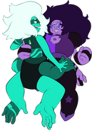 Sugilite and Malachite dancing.