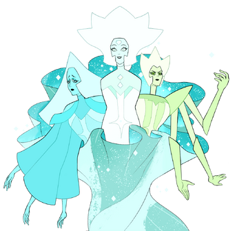 Light green diamond outlet
