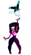 Ice and Garnet dancing.