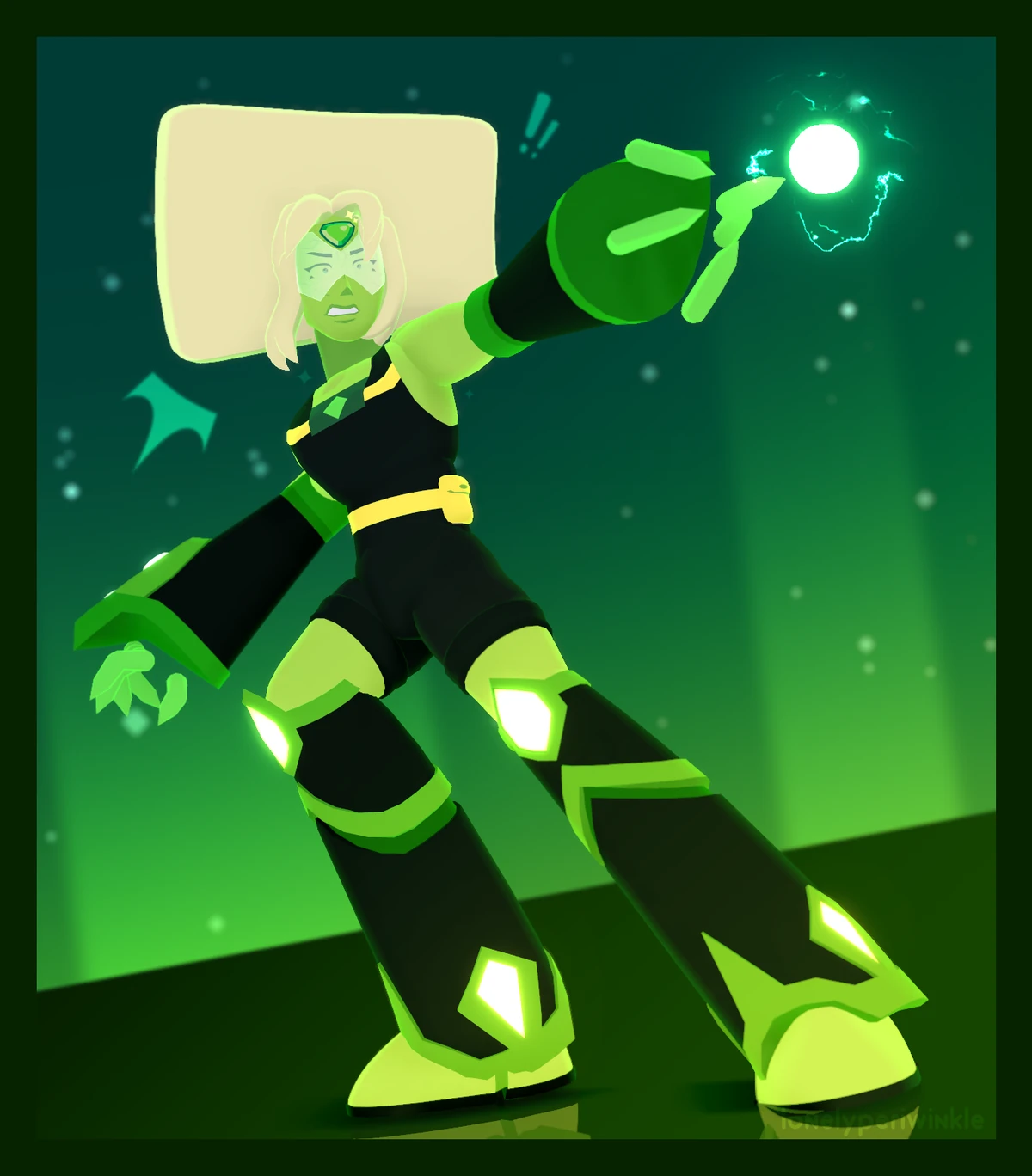 Officer Peridot 5XA Gemgalaxies Wiki Fandom