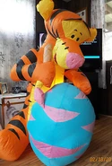 Tigger painting Easter Egg