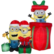 Minions with Presents Scene
